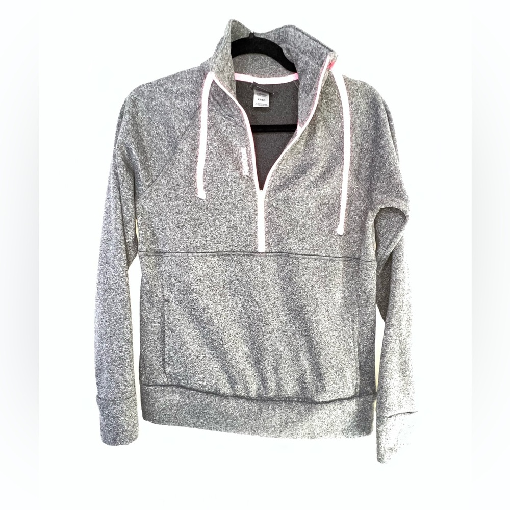 REEBOK Women 1/2 Zip Up Sweatshirt Top XS